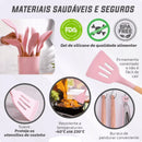 Conjunto de Utensílios em Silicone 12 Peças