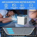 Mini Ar Condicionado Portátil ChillAir – Frescor Instantâneo em Qualquer Lugar