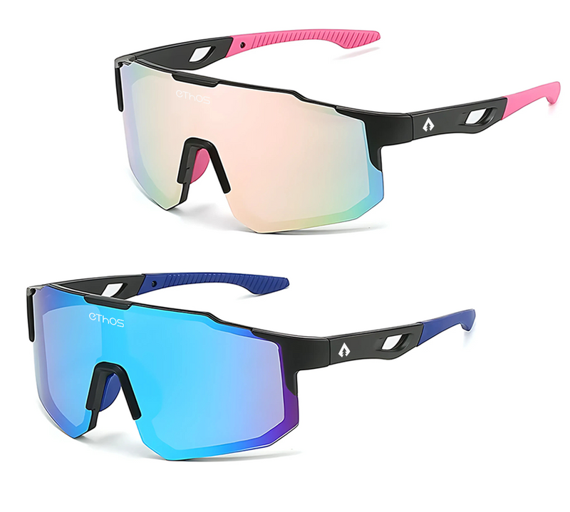 Kit 2 Windproof - Óculos de Sol para Corrida Ciclismo