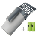 Pá Higiênica PetClean Plus – Com Reservatório e Saquinhos Integrados