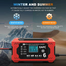 Carregador de Bateria 12V PowerCharge – Inteligente, Seguro e com Visor LCD