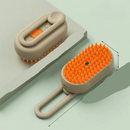 Escova a Vapor Removedora de Pelos para Pets - 3 em 1