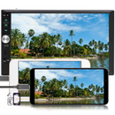 Central Multimídia EasyCar 7” – Som, Navegação e Bluetooth em um Só Painel