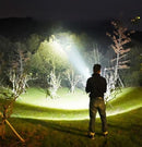 Super Lanterna Tática Zoom TitanBeam – Potência, Precisão e Resistência Absoluta