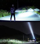 Super Lanterna Tática Zoom TitanBeam – Potência, Precisão e Resistência Absoluta