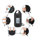 Mochila Flutuante Impermeável AquaSafe – Mantém Tudo Seco em Qualquer Aventura