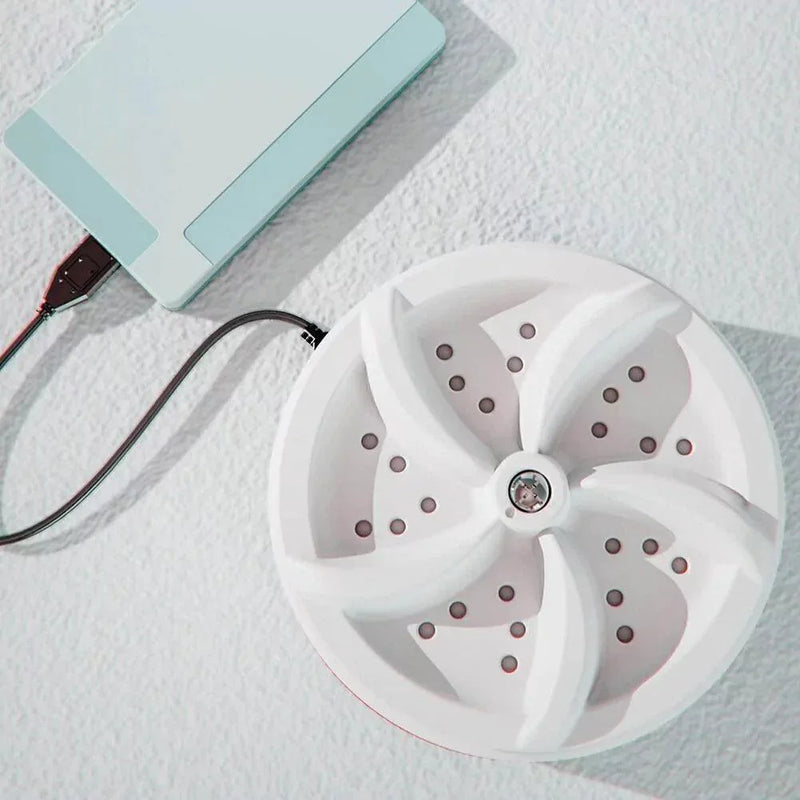 Mini Máquina de Lavar Híbrida Modern Lar™ / Transforme Qualquer Recipiente em uma Máquina de Lavar Eficiente!