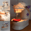 Mini Máquina de Costura EasySew Glow – Portátil com Luz Noturna Antifadiga