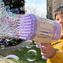 Bazuca de Bolhas de Sabão PowerBubble – Alta Pressão e Diversão Garantida