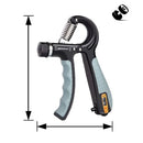 Kit 2 Hand Grip Xtreme Force - Mola Com Ajuste 5kg A 60kg